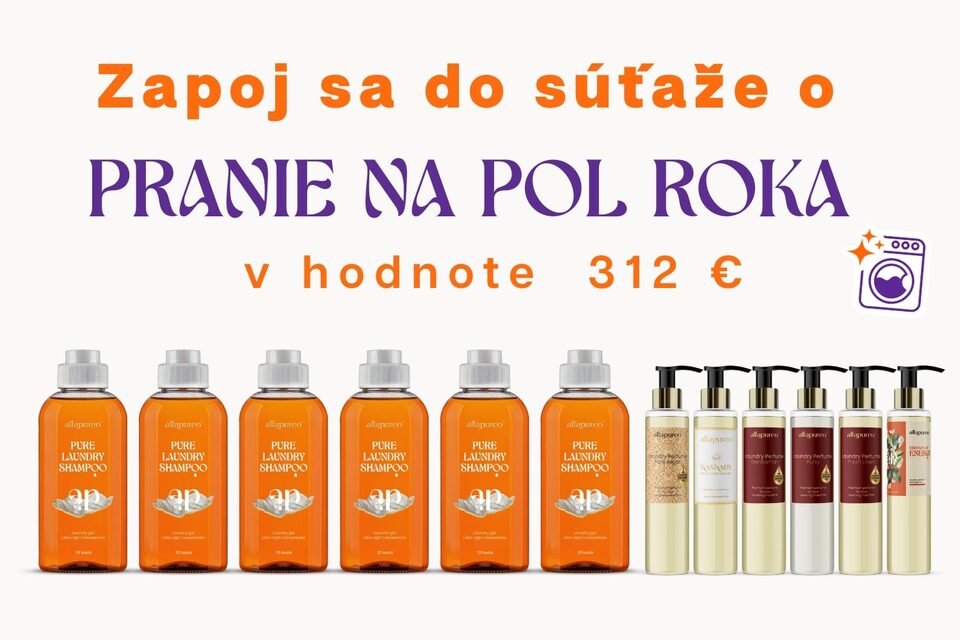 Uključi se u nagradnu igru za pranje na pola godine u vrijednosti od 312 €